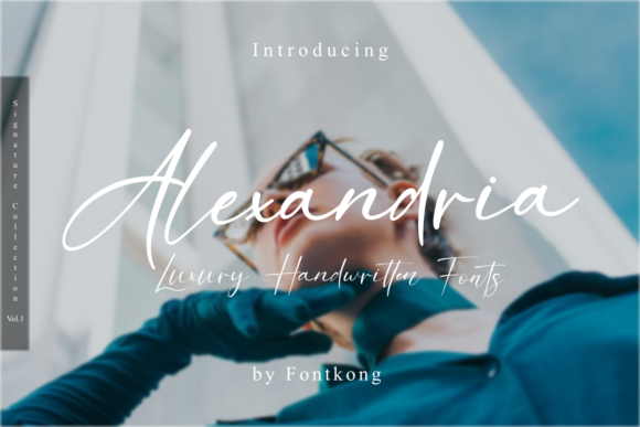 Alexandria: The Handwritten Font That Feels Like a Brand Secret