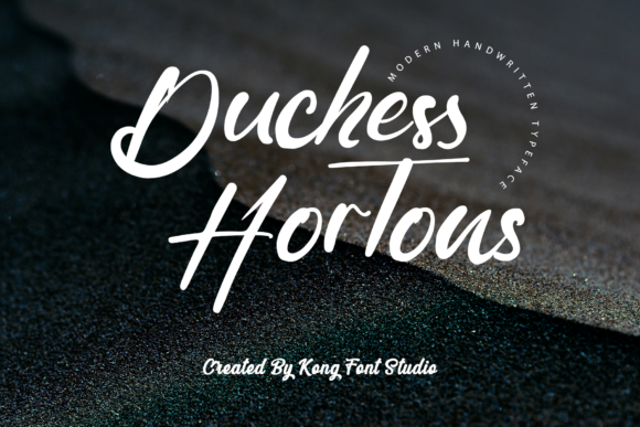 Duchess Hortons: A Handwritten Font for Modern Creatives