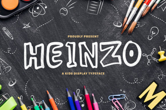 Heinzo: The Playful Font That Brings Joy to Creative Projects