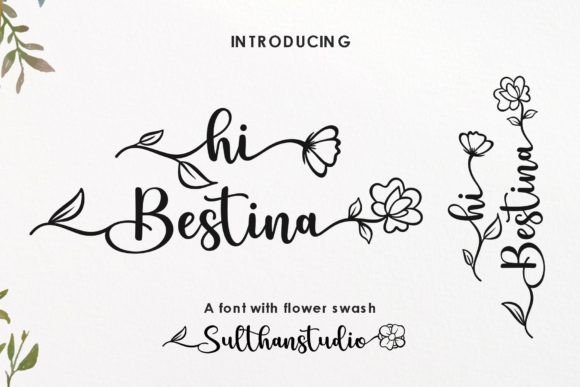 Hi Bestina: The Handwritten Font That Brings Organic Charm to Your Brand