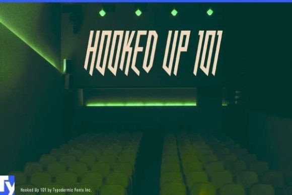 Hooked Up: A Typeface for the Edge of Tomorrow