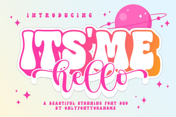 Itsmehello Regular: A Font Duo for Bold & Elegant Branding