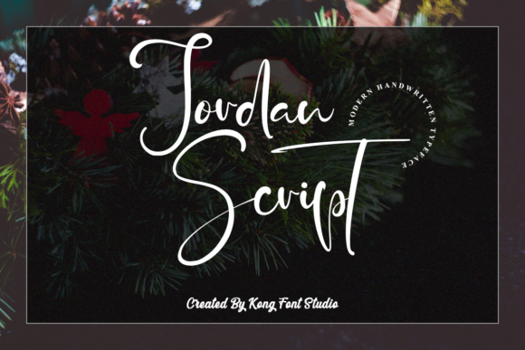 Jordan Script: A Handwritten Font for Modern Branding
