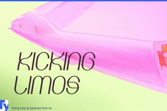 Kicking Limos: A Curvilinear Font for Modern Designs