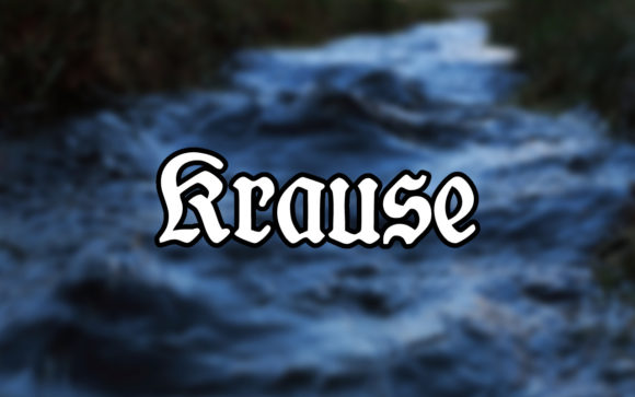Krause: The Blackletter Font with Bold, Modern Versatility