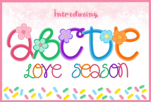 Love Season: Crafting Warmth with an Organic Display Font