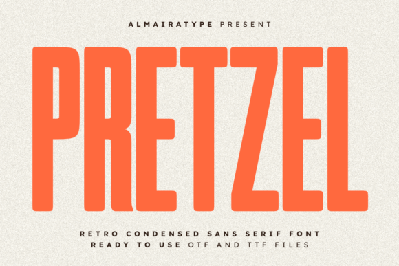 Pretzel: The Retro Font with Modern Punch