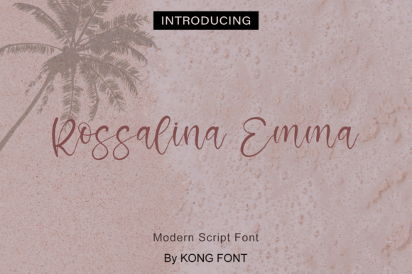 Rossalina Emma: A Script Font with Personality for Modern Creators