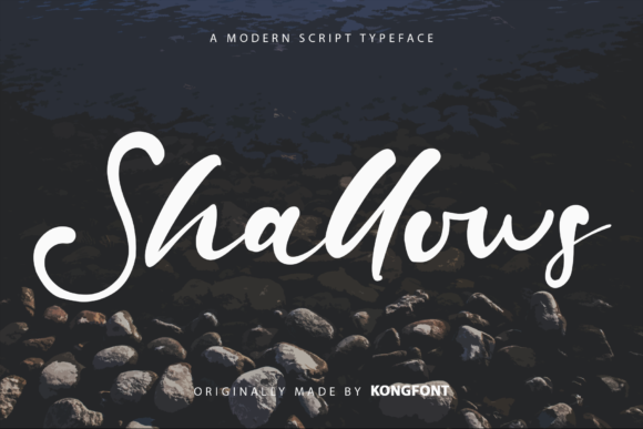 Shallows: A Playful Script Font for Modern Brands