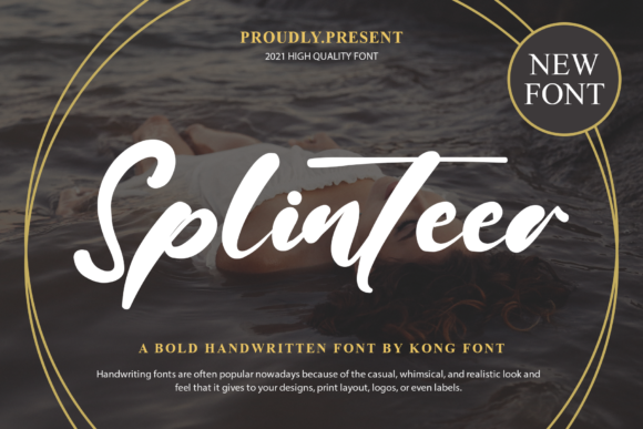 Splinteer: A Handwritten Font That Feels Like a Conversation