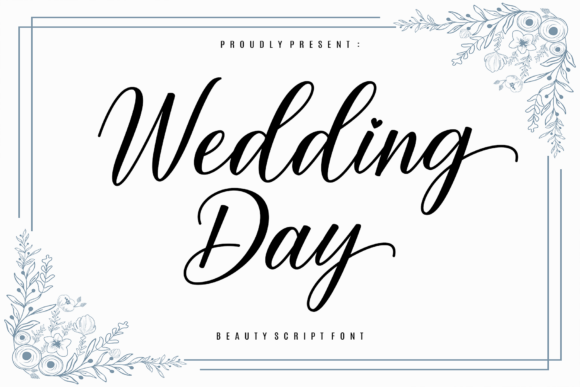 The Wedding Day Font: Capturing Romance in Every Letterform