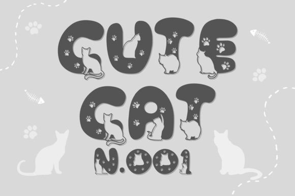 Why Cute Cat N.001 is Your Next Go-To Friendly Typeface
